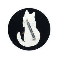 Smiling Romeo Cat Brooch