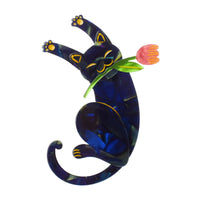 Molly Cat Resin Brooch
