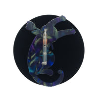Molly Cat Resin Brooch