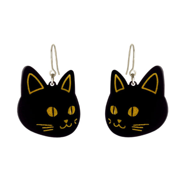 Kimberly's Watching Cat Resin Earrings