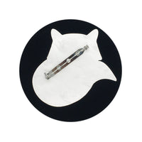 Fox Resin Brooch
