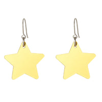 Star Shape Resin Earrings with Hook Style