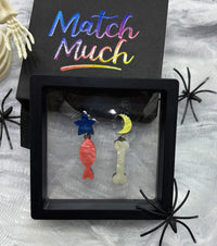 Midnight Munchies Asymmetric Earrings