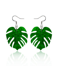 Electric Leaf Earrings