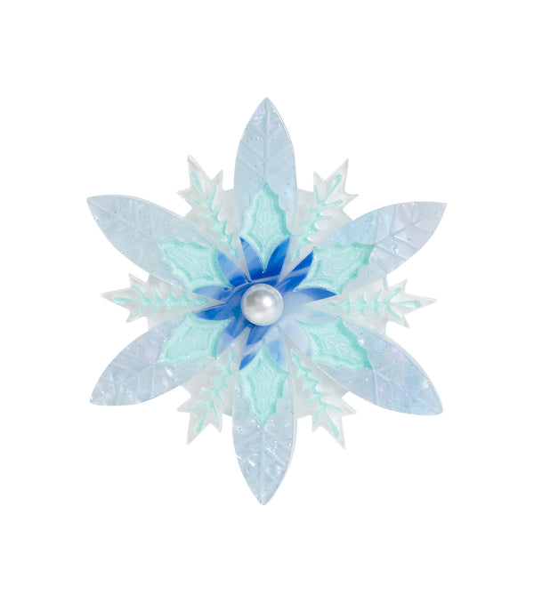 Frosty Flora Brooch