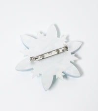 Frosty Flora Brooch
