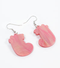 Toe-tally Happy Stockings Earrings