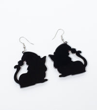 Santa Cat-venture Earrings