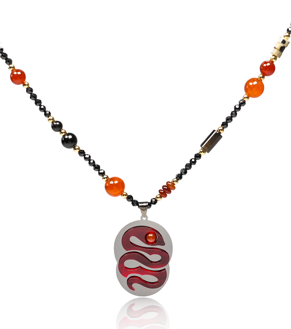 Wisdom Snake Necklace