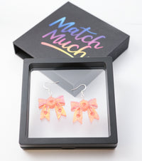 Close-to-Heart Sweet Bow Earrings