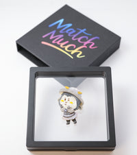 Sailor Stripe Goat Brooch