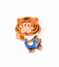 Overalls Cub Brooch