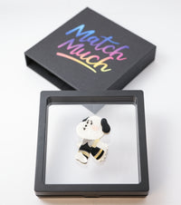 Preppy Style Puppy Brooch