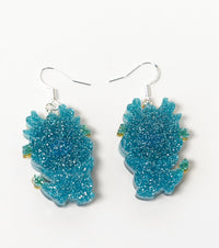 Sky-Blue Spirit Earrings