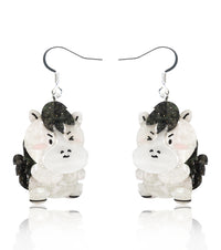 Monochrome Trotter Earrings