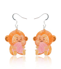 Pink Peach Pal Earrings