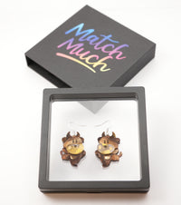 Gentle Brownie Earrings
