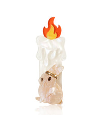 Candlelit Bunny Brooch