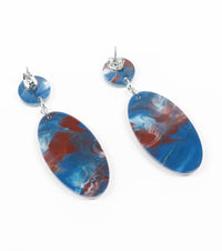 Ink & Indigo Earrings