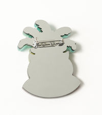Venetian Masquerade Brooch For European Cultural tourism