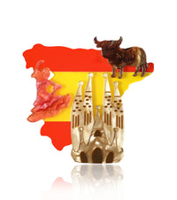 Spanish Rhythms Brooch For European Cultural tourism