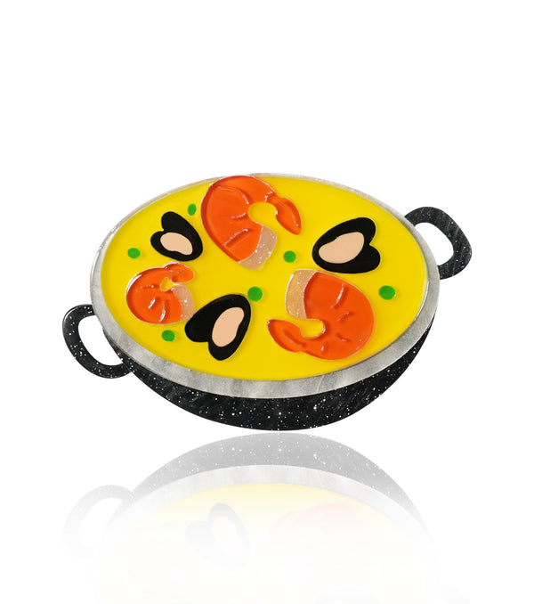 Little Pan of Paella Brooch