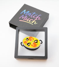 Little Pan of Paella Brooch For European Cultural tourism
