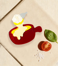 Swiss Fondue Brooch For European Cultural tourism