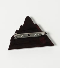 Alpine Chocolate Brooch For European Cultural tourism