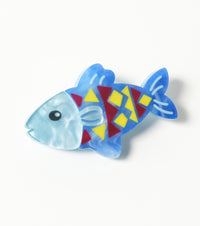 Lisbon Fish Brooch For European Cultural tourism