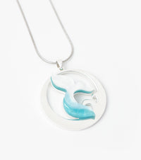 Deep Dive Whale Tail Necklace