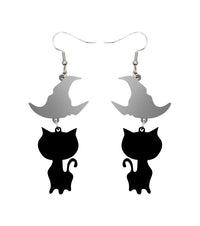 Velora the Little Witchcat Earrings