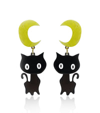 Luna the Crescent 
Darling Earrings