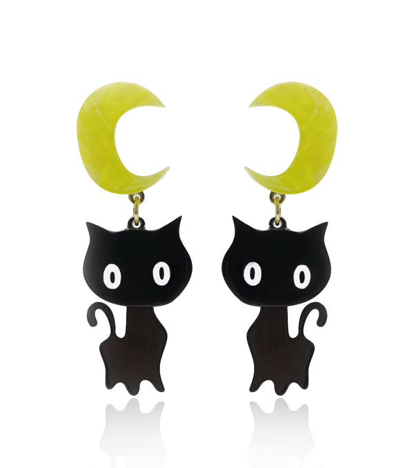 Luna the Crescent 
Darling Earrings