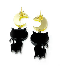 Luna the Crescent 
Darling Earrings