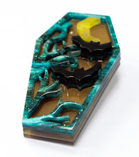 Midnight Hollow Coffin Brooch