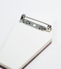 The Boo Crew Coffin Brooch