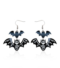X-Ray Vision Bat Earrings