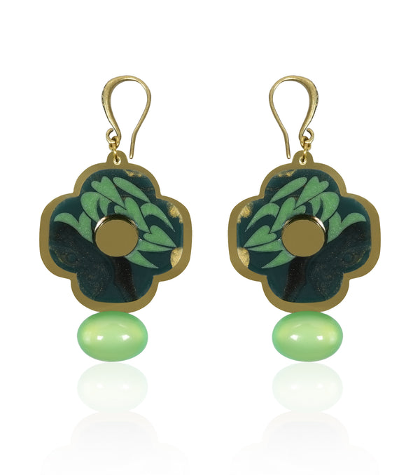 Bamboo-zled by Moonlight Earrings