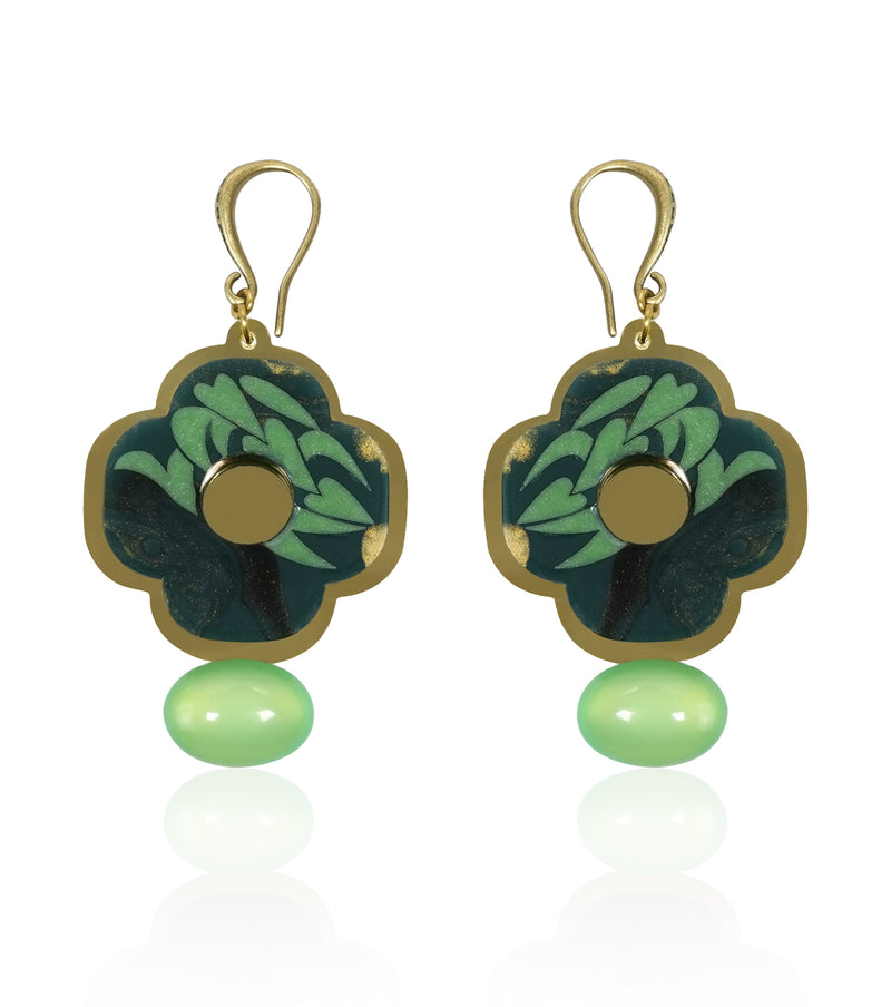 Bamboo-zled by Moonlight Earrings