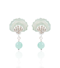 Sea Spray Shell Earrings