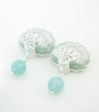 Sea Spray Shell Earrings