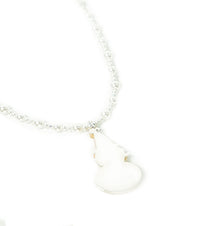 Pearly Snow-Pal Necklace