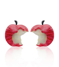 Cheeky Apple Nibbles Earrings