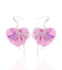 Sweet Peach Shimmer Earrings