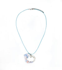 Pearl Heart Dolphin Necklace